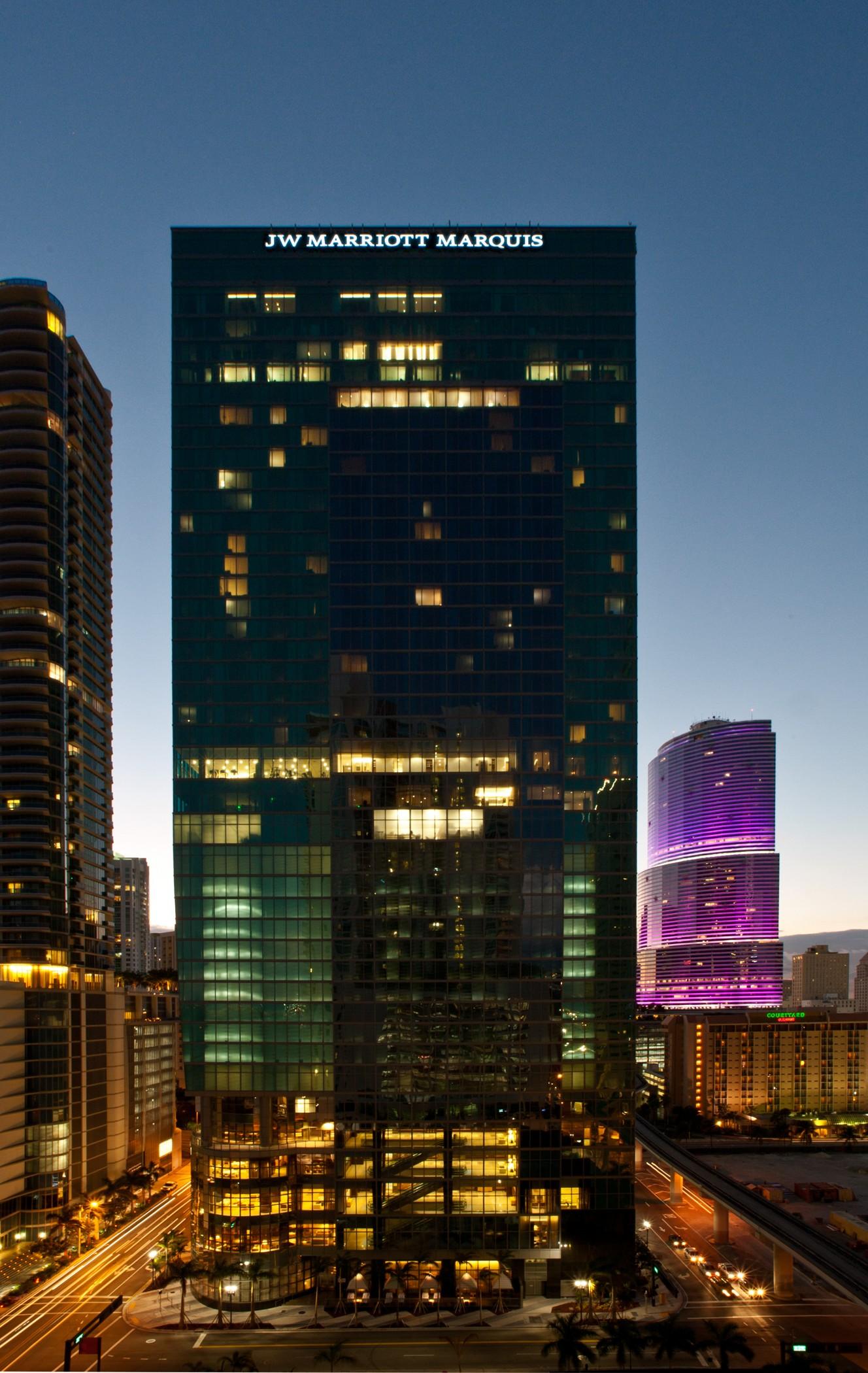 Отель Jw Marriott Marquis Майами Экстерьер фото