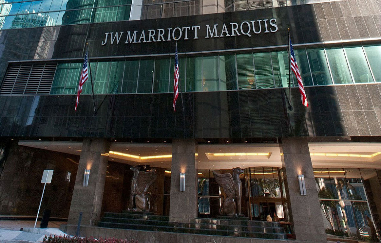 Отель Jw Marriott Marquis Майами Экстерьер фото